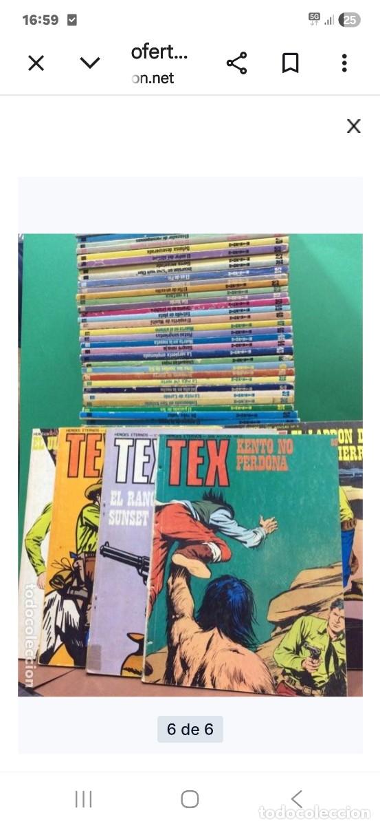 C&oacute;mics: 88 NUMEROS TEX BURULAN MAGNIFICA COLECCION - Foto 5
