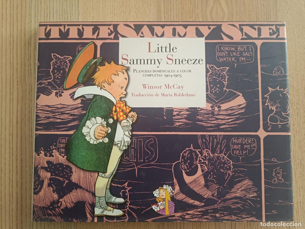 C&oacute;mics: Little Sammy Sneeze. Winsor McCay Planchas dominicales a color 1904. 1905. Reino de Cordelia 2013