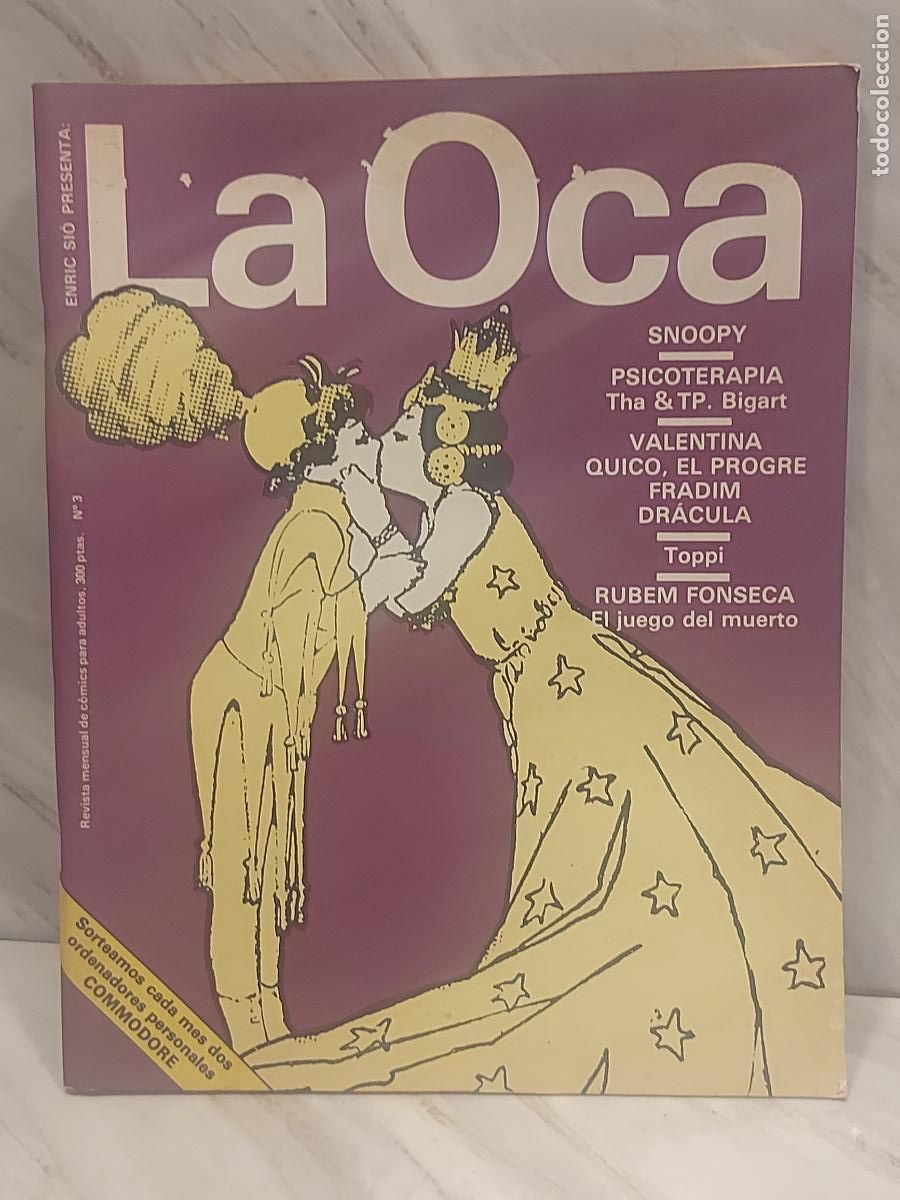 C&oacute;mics: LA OCA N.&ordm; 3 (1985) | GUIDO CREPAX &middot; SERGIO TOPPI &middot; SNOOPY &middot; LITTLE NEMO | 96 P&Aacute;GS