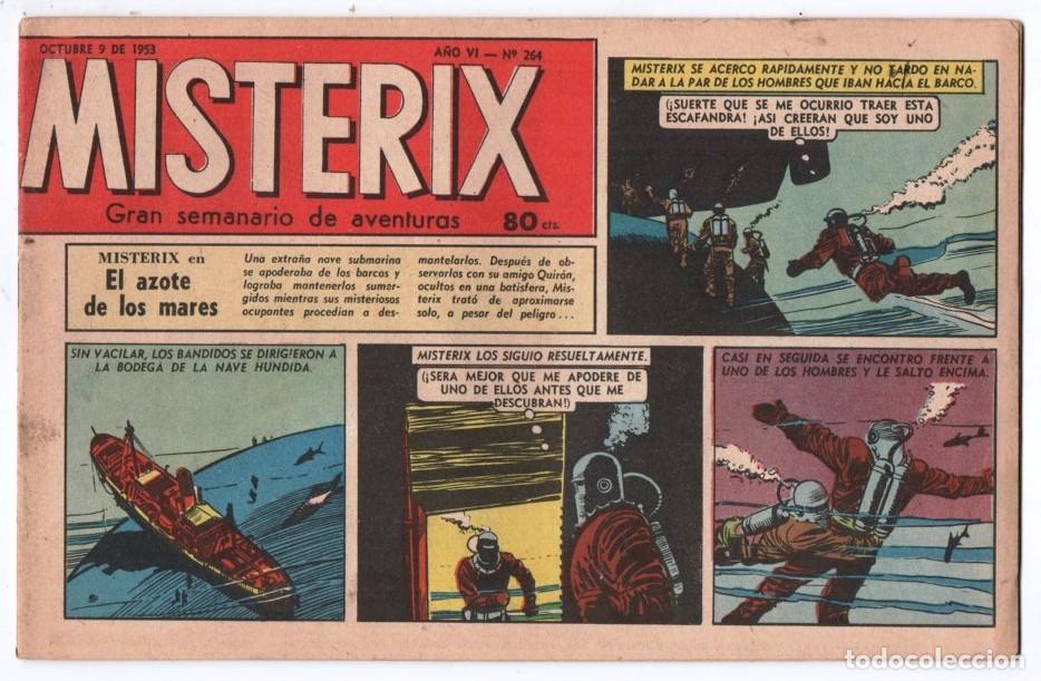 C&oacute;mics: 1953 MISTERIX # 264 &acute;&acute;SARGENTO KIRK, EL DESERTOR &acute;&acute;- BULL ROCKETT - MISTERIX - JIM TORO 28 P
