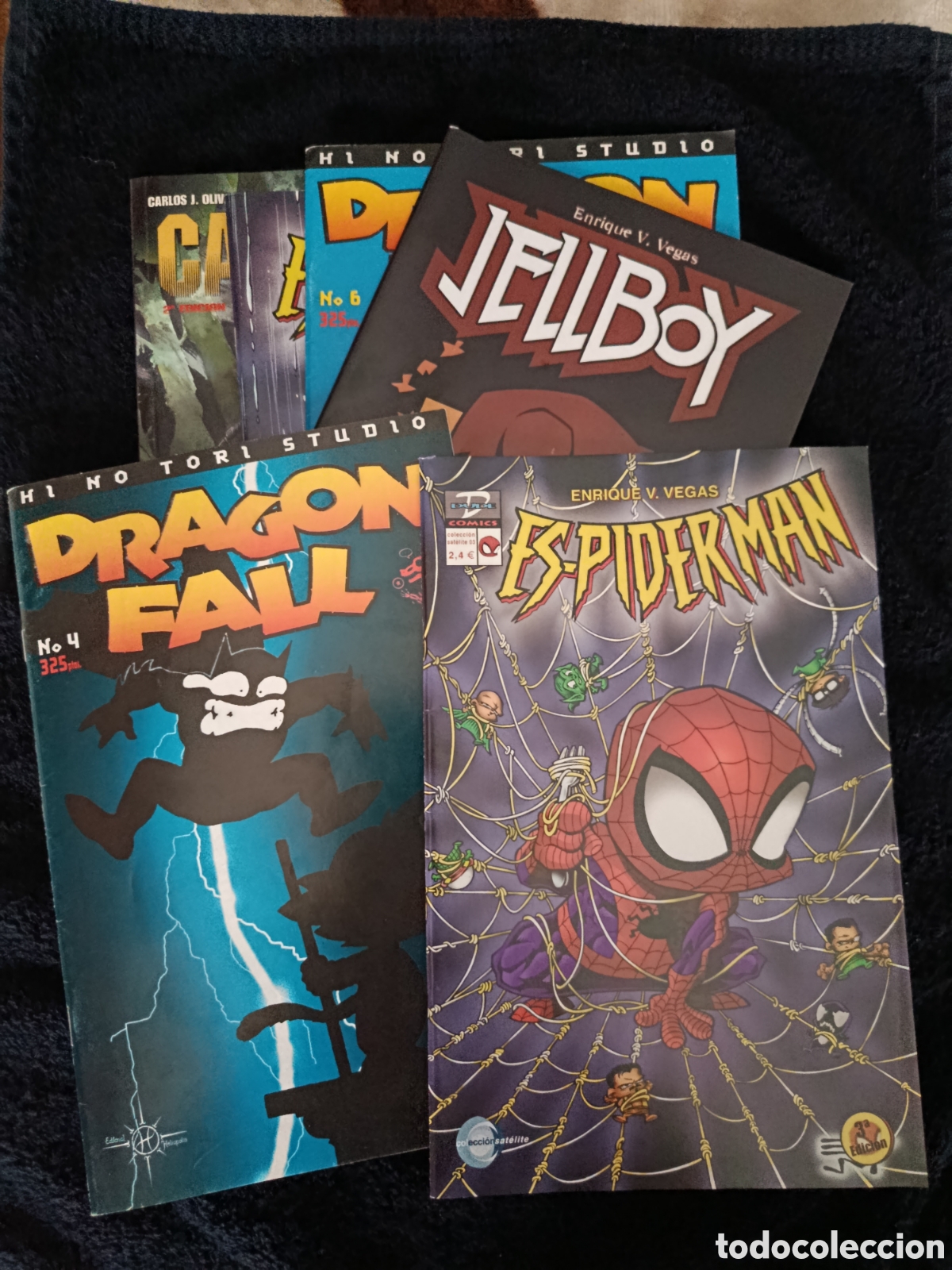 C&oacute;mics: Varios comis de enrique vegas y 2 de drag&oacute;n fall
