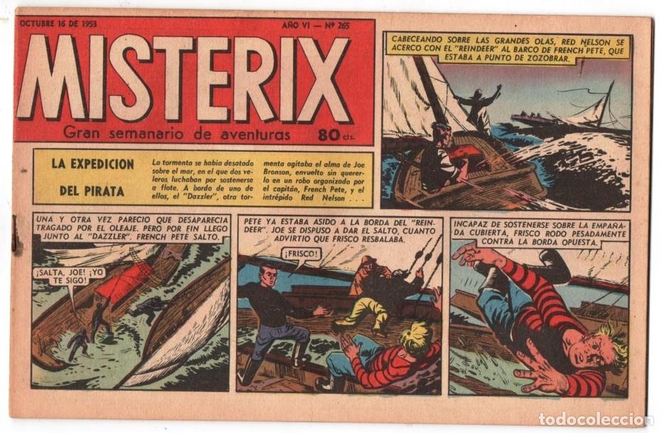 C&oacute;mics: 1953 MISTERIX # 265 &acute;&acute;SARGENTO KIRK, EL DESERTOR &acute;&acute;- BULL ROCKETT - MISTERIX - JIM TORO 28 P