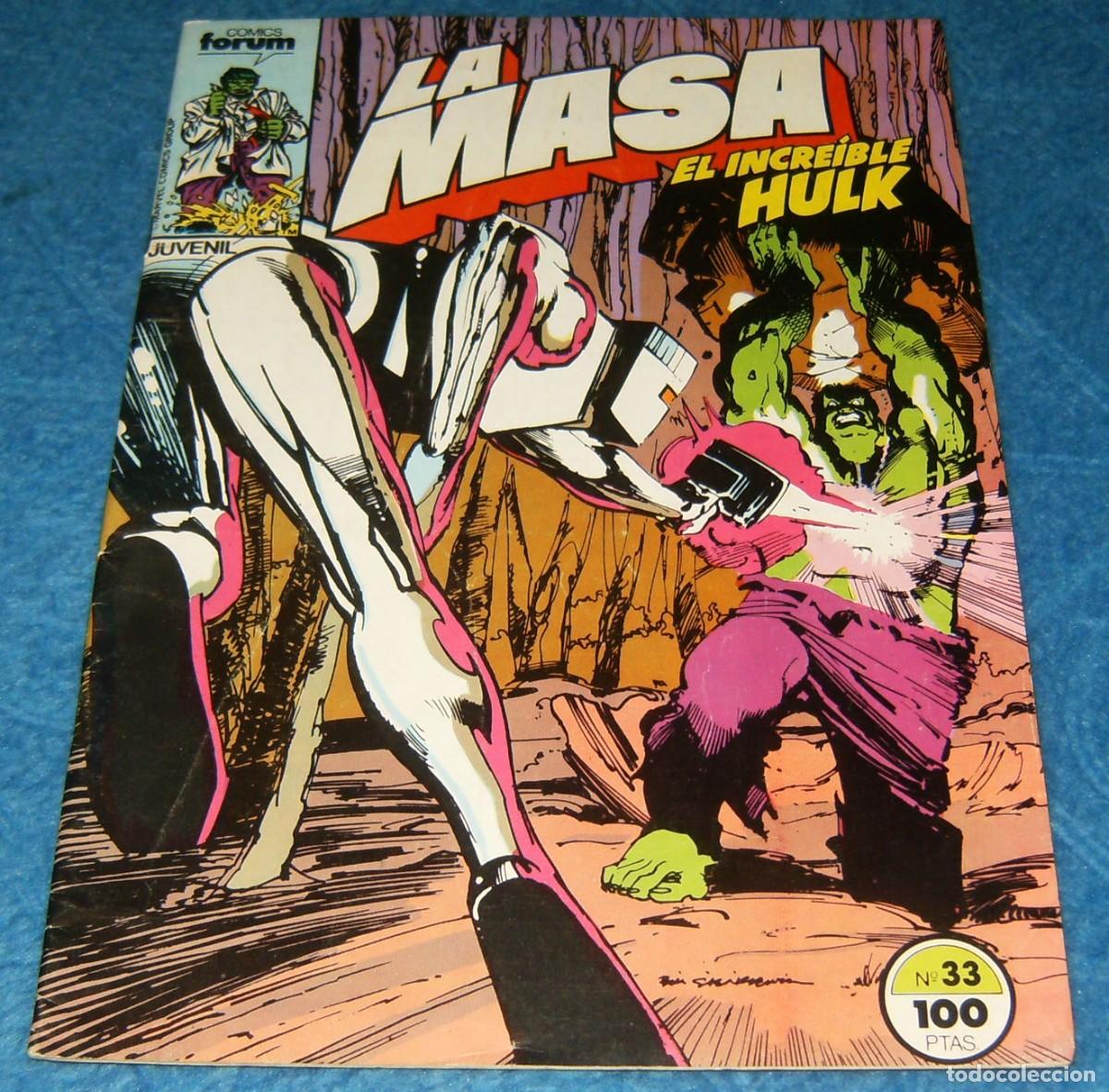 C&oacute;mics: LA MASA 33 . EL INCREIBLE HULK vs ROM . Forum - Foto 1