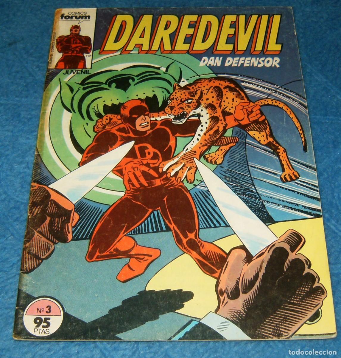 C&oacute;mics: DAREDEVIL 3 . Volumen 1 . n&uacute;mero 3 . DAN DEFENSOR . Forum