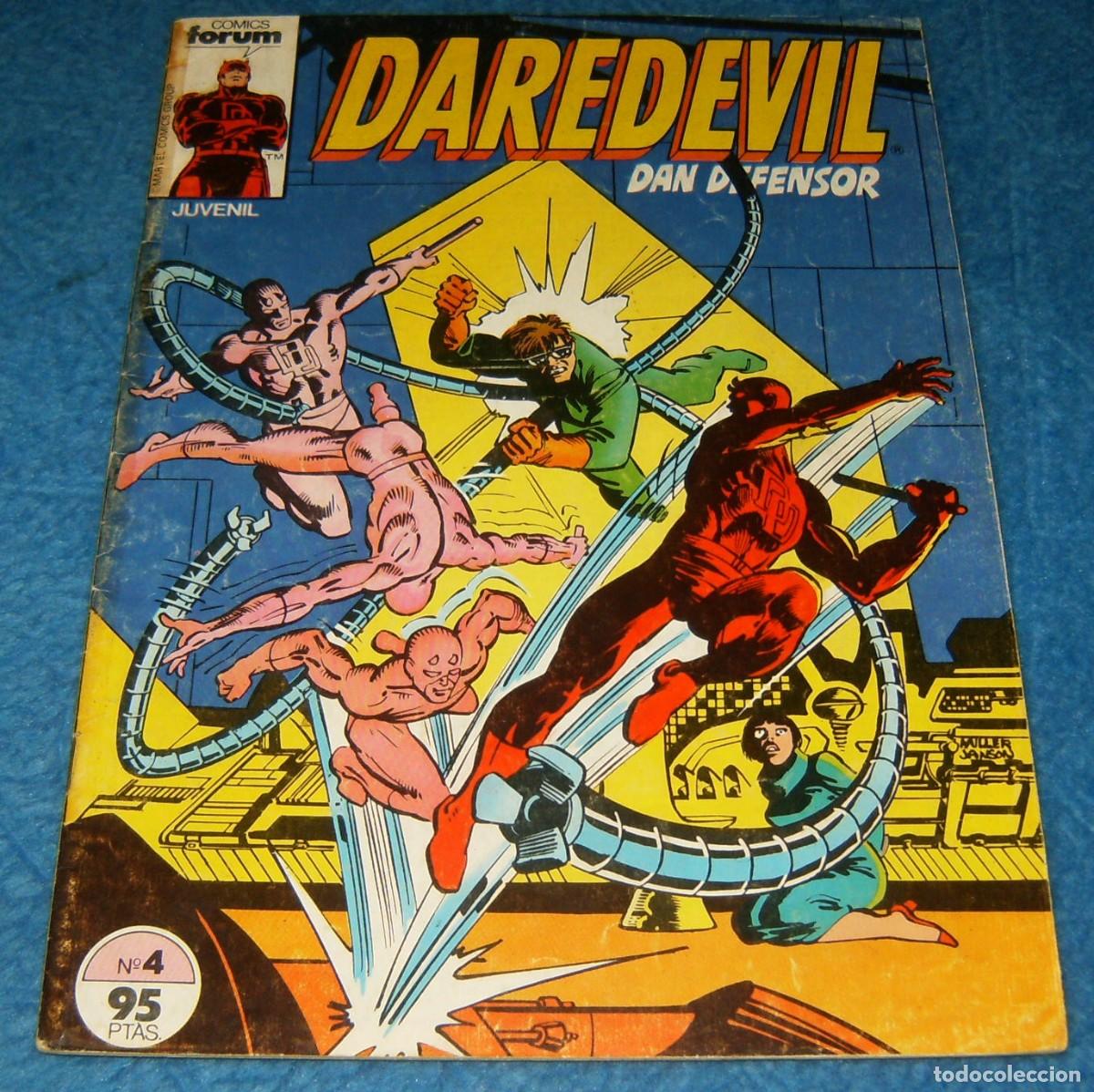 C&oacute;mics: DAREDEVIL 4 . Volumen 1 . n&uacute;mero 4 . DAN DEFENSOR . Forum