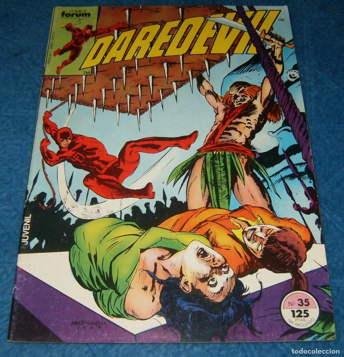 C&oacute;mics: DAREDEVIL 35 . Volumen 1 . n&uacute;mero 35 . DAN DEFENSOR . Forum - Foto 1