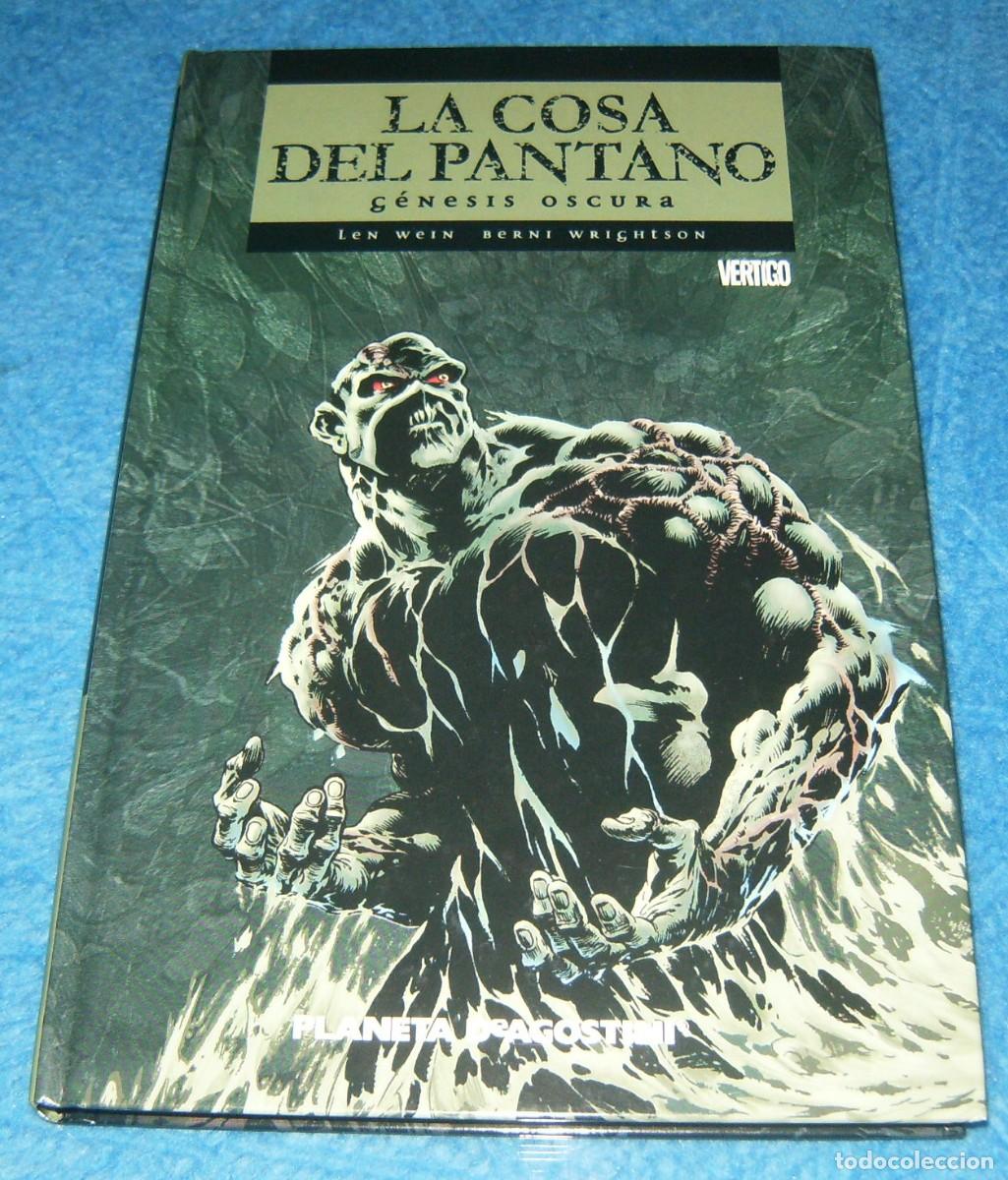 C&oacute;mics: LA COSA DEL PANTANO . GENESIS OSCURA . PLANETA . LEN WEIN Y BERNI WRIGHTSON