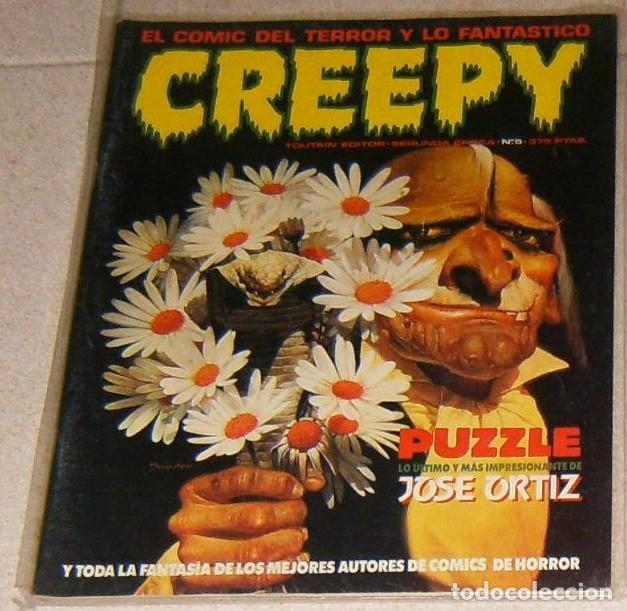 C&oacute;mics: CREEPY N&ordm; 5 . SEGUNDA &Eacute;POCA. TERROR Y FANT&Aacute;STICO . TOUTAIN EDITOR . 1990