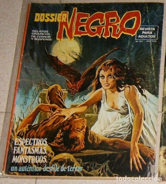 C&oacute;mics: DOSSIER NEGRO 102 . EDICIONES IBERO MUNDIAL