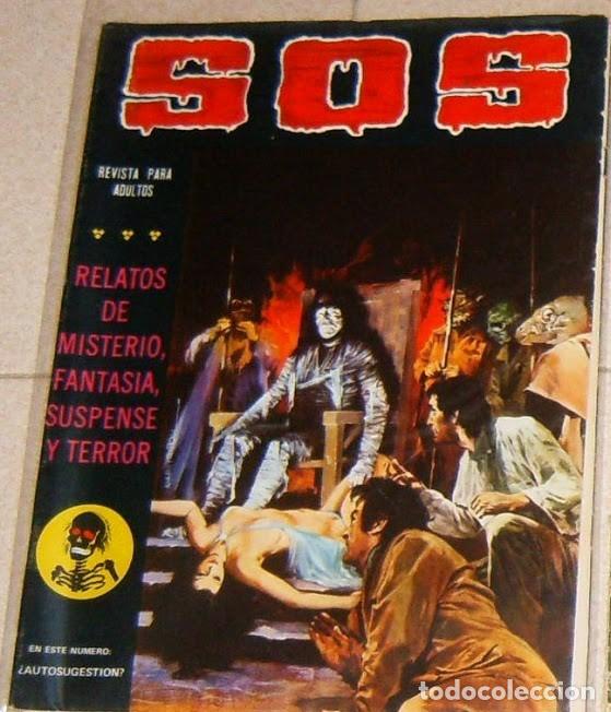 C&oacute;mics: S O S REVISTA PARA ADULTOS COMIC . S.O.S. TERROR, MISTERIO Y SUSPENSE . EDITORIAL VALENCIANA