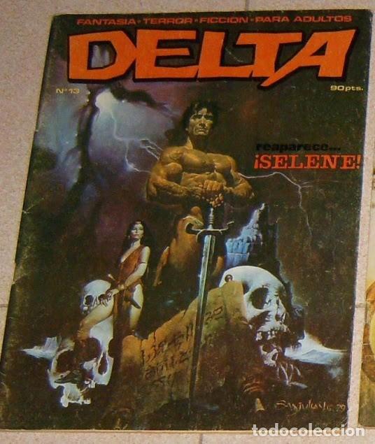 C&oacute;mics: REVISTA COMICS . DELTA - N&ordm; 13 - FANTASIA TERROR . EDICIONES DELTA / GYESA . 1980