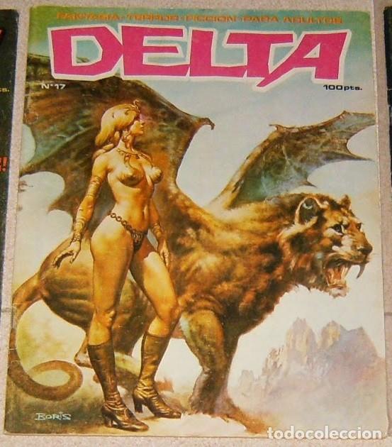 C&oacute;mics: REVISTA COMICS . DELTA - N&ordm; 17 - FANTASIA TERROR . EDICIONES DELTA / GYESA . 1981