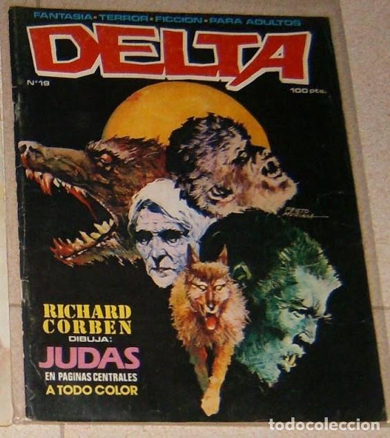 C&oacute;mics: REVISTA COMICS . DELTA - N&ordm; 19 - FANTASIA TERROR . EDICIONES DELTA / GYESA . 1981