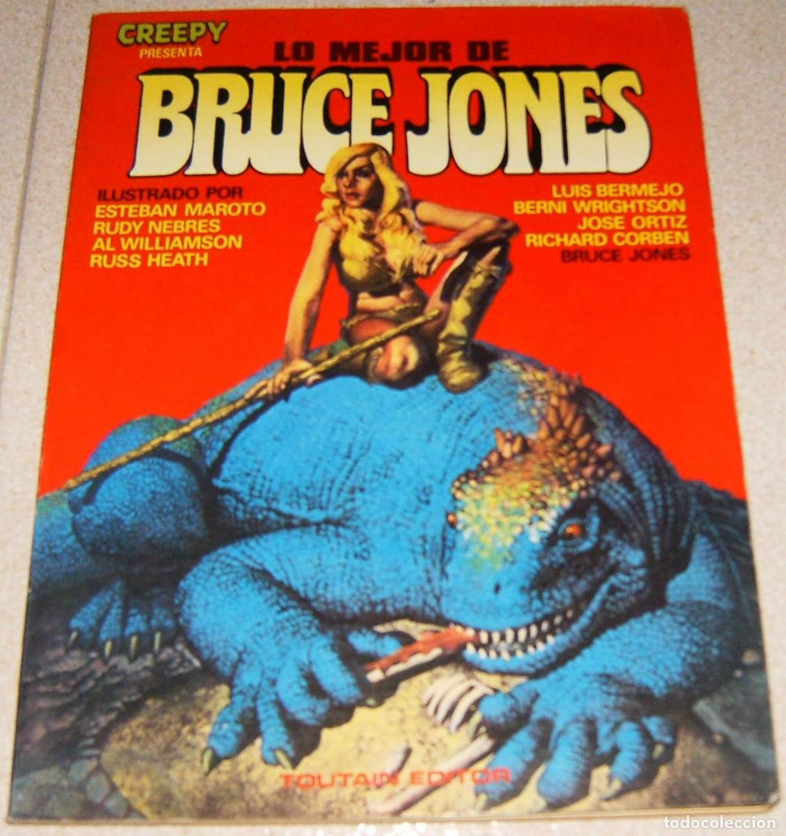 C&oacute;mics: REVISTA COMICS . CREEPY PRESENTA LO MEJOR DE BRUCE JONES . TOUTAIN