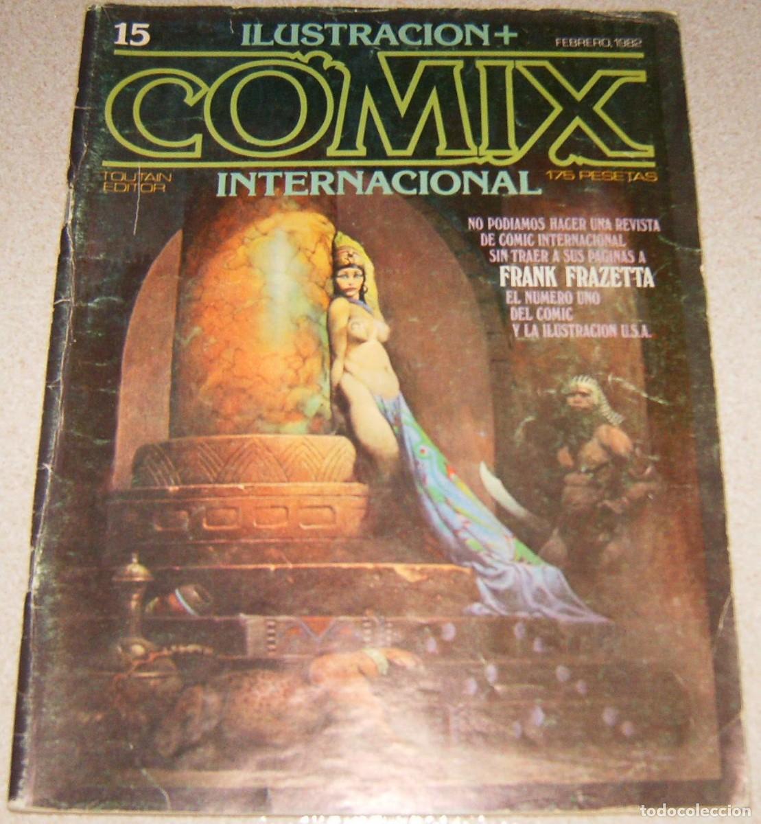 C&oacute;mics: REVISTA COMICS . ILUSTRACION + COMIX INTERNACIONAL 15 . TOUTAIN