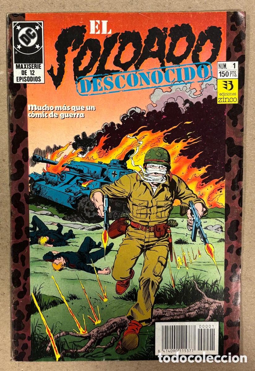 C&oacute;mics: EL SOLDADO DESCONOCIDO N&deg; 1 (DC EDICIONES ZINCO).