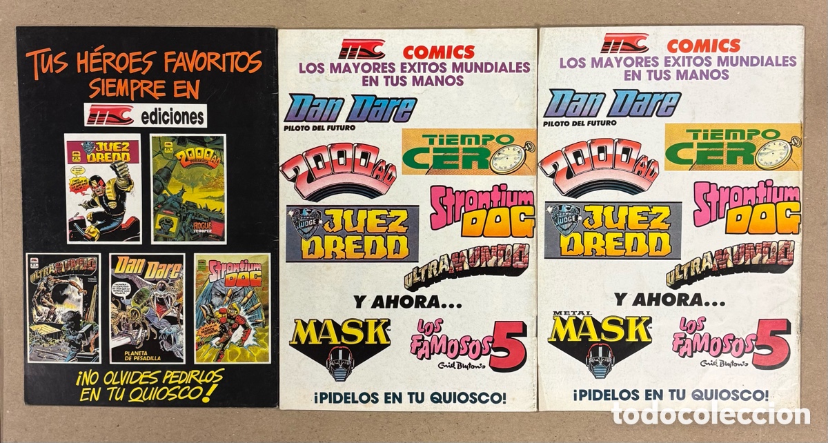 C&oacute;mics: TIEMPO CERO 1 - 2 - 3 (MC EDICIONES). LOTE DE 3 C&Oacute;MICS. - Foto 2