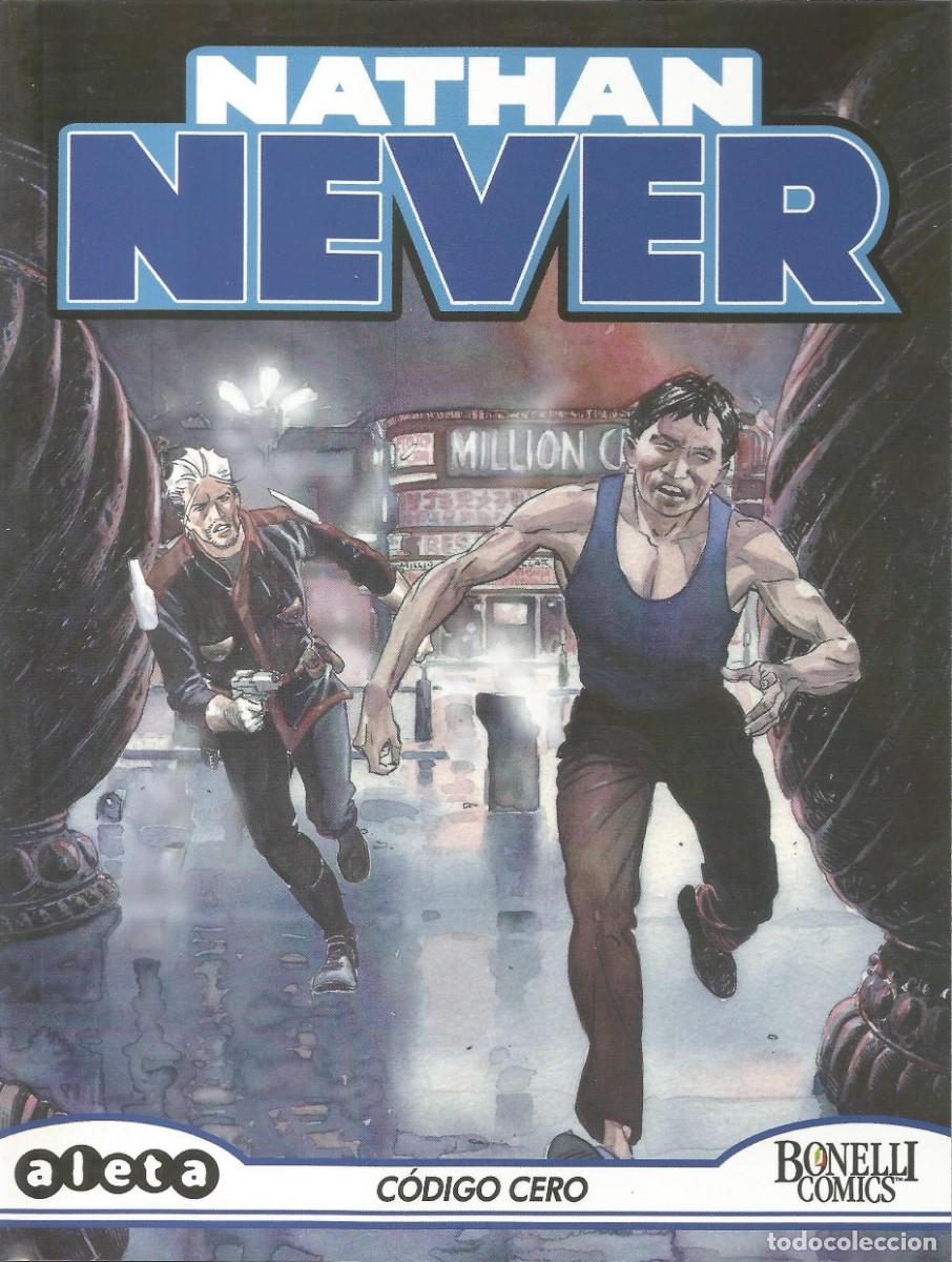 C&oacute;mics: Nathan Never - 'C&oacute;digo cero' - N&uacute;mero 28 - Aleta Ediciones - &iexcl;Historia completa!