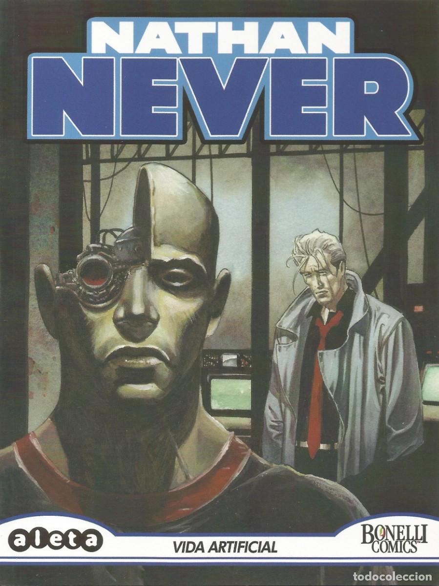C&oacute;mics: Nathan Never - 'Vida artificial' - N&uacute;mero 47 - Aleta Ediciones - &iexcl;Historia completa!