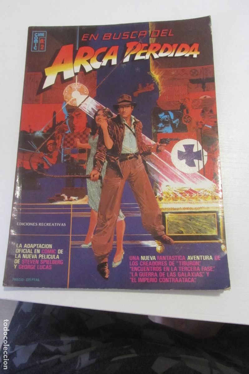 C&oacute;mics: EN BUSCA DEL ARCA PERDIDA. CINE COMIC. N&ordm; 2. ADAPTACI&Oacute;N OFICIAL EN COMIC. ERSA, 1981 arx252