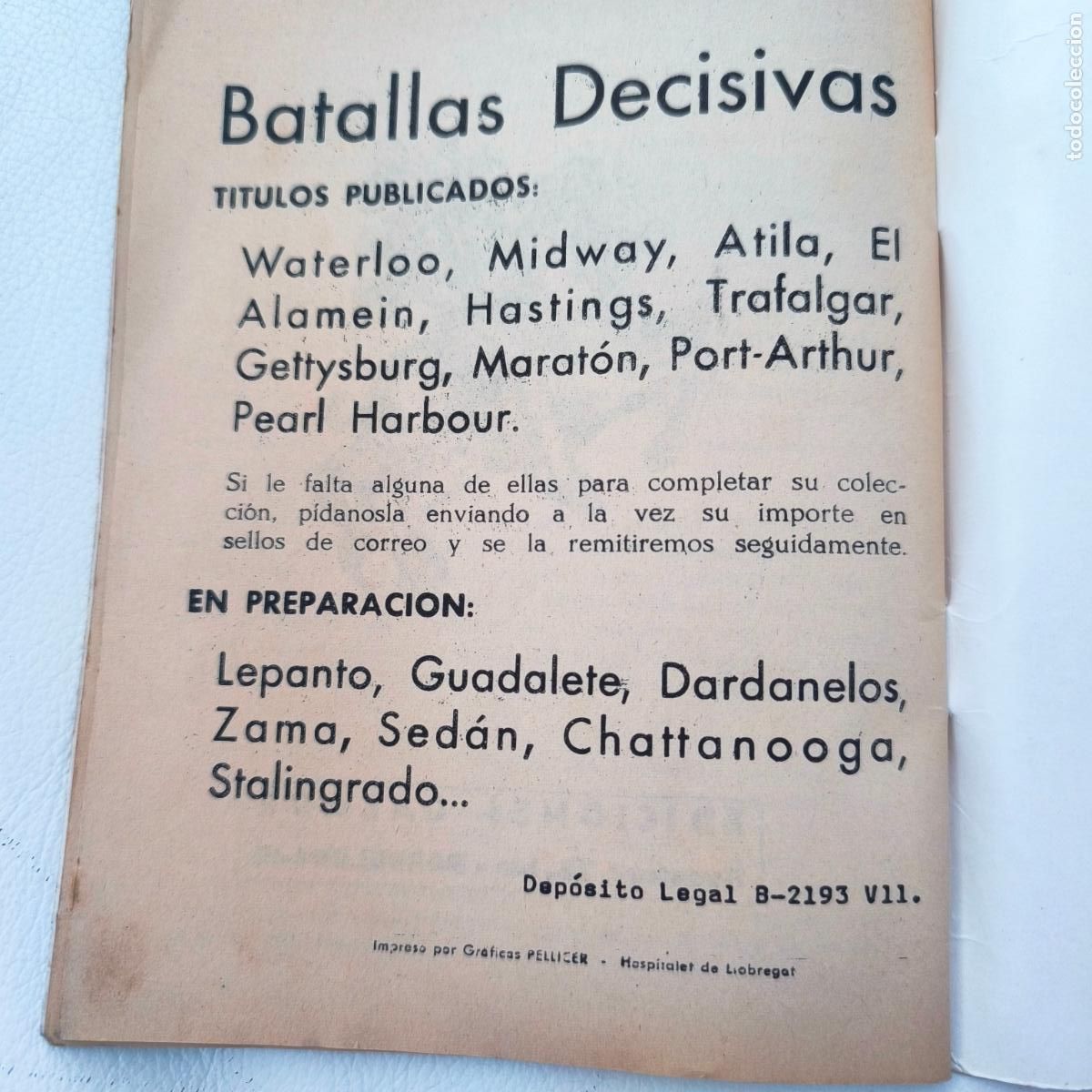 C&oacute;mics: BATALLAS DECISIVAS: GUADALETE - EDICIONES GALAOR - Foto 3