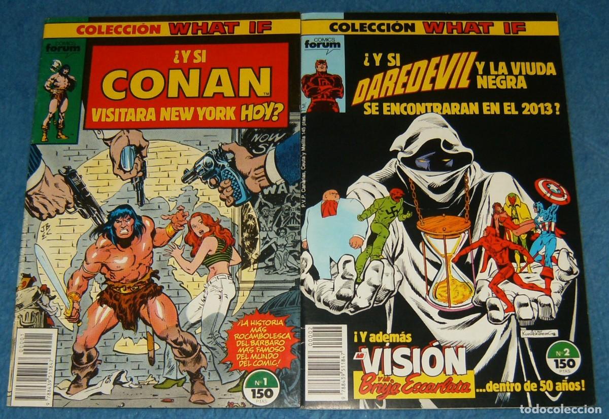 C&oacute;mics: COLECCION WHAT IF . 1 y 2 LOTE . Y SI CONAN VISITARA NUEVA YORK HOY - Y SI DAREDEVIL ... . Forum