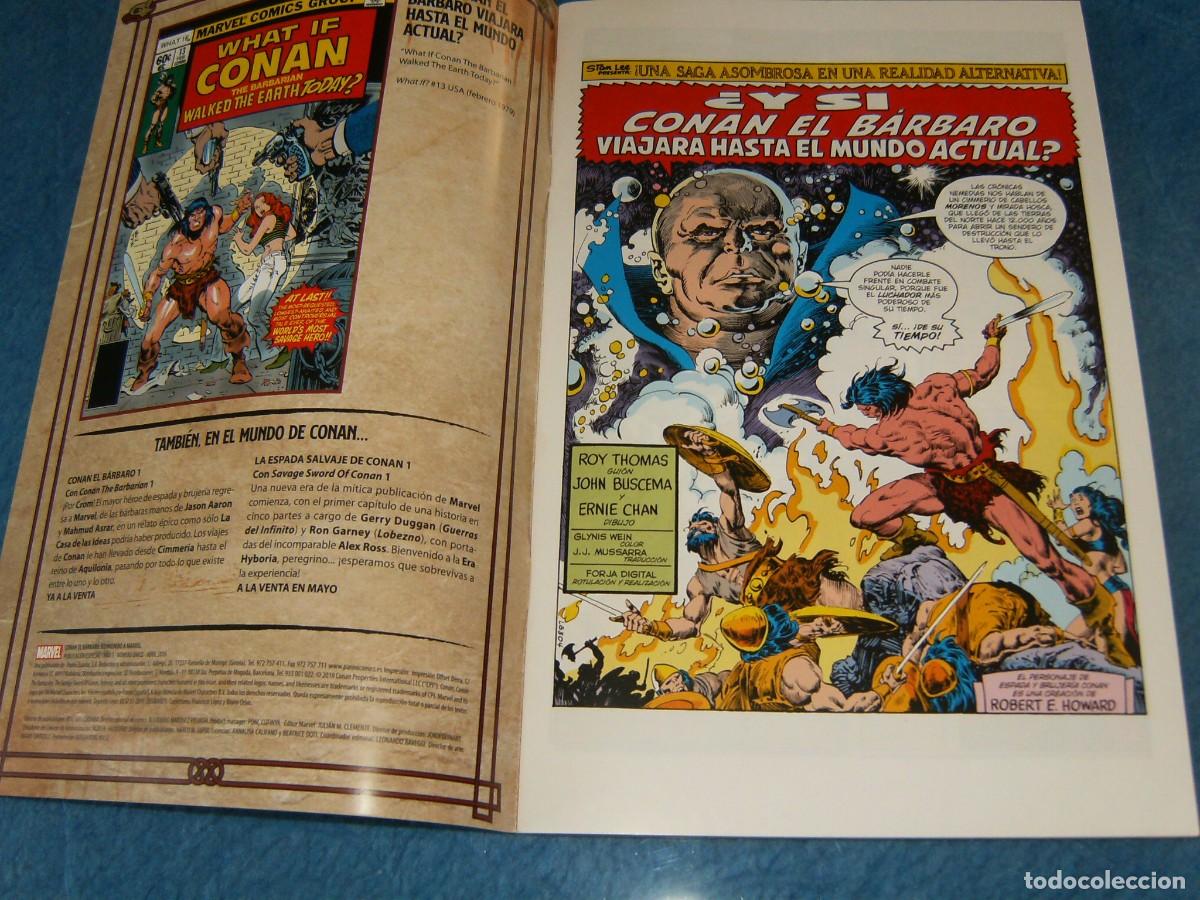 C&oacute;mics: CONAN BIENVENIDO A MARVEL . PANINI - Foto 2