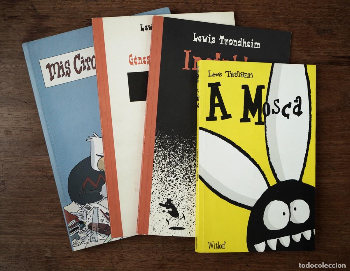 C&oacute;mics: Lote 4 comics Lewis Trondheim