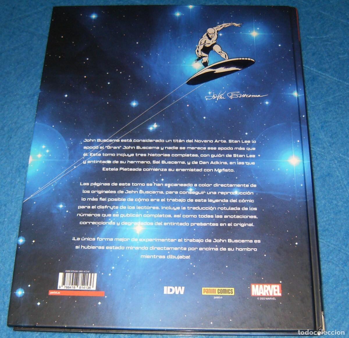 C&oacute;mics: ARTIST EDITION ESTELA PLATEADA de JOHN BUSCEMA . PANINI - Foto 2