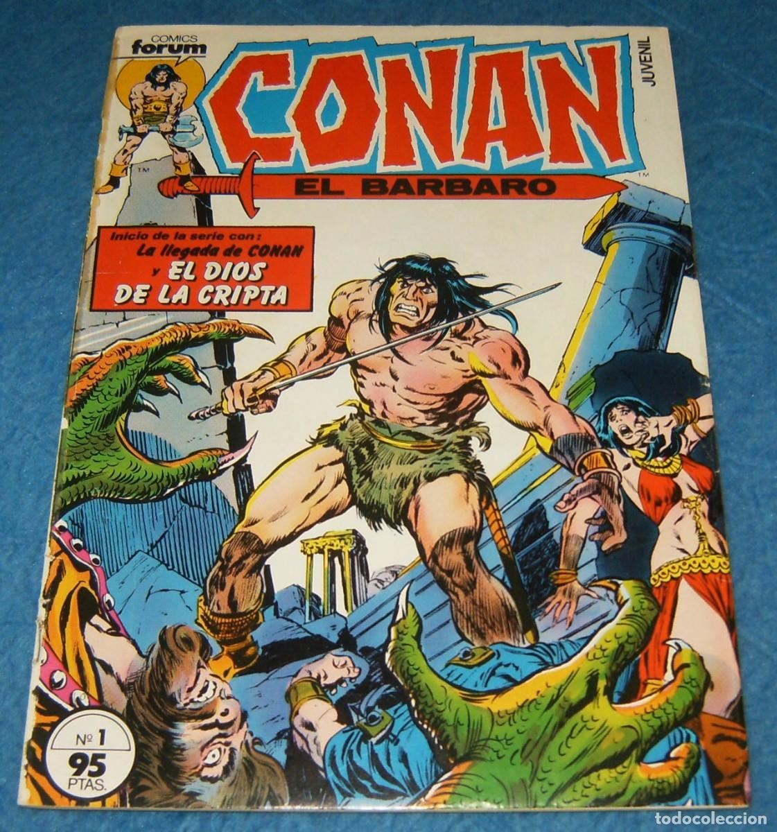 C&oacute;mics: CONAN EL BARBARO Vol.1 n&uacute;mero 1 . Forum