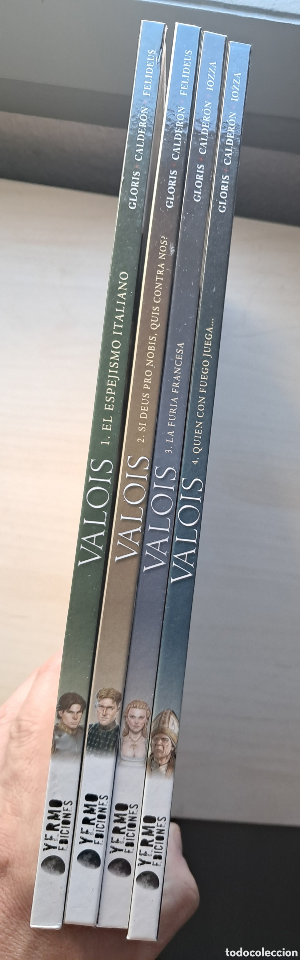 C&oacute;mics: Valois 1-4 obra completa, Yermo editorial - Foto 3