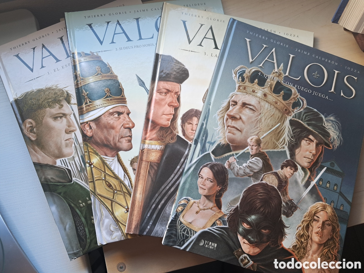 C&oacute;mics: Valois 1-4 obra completa, Yermo editorial