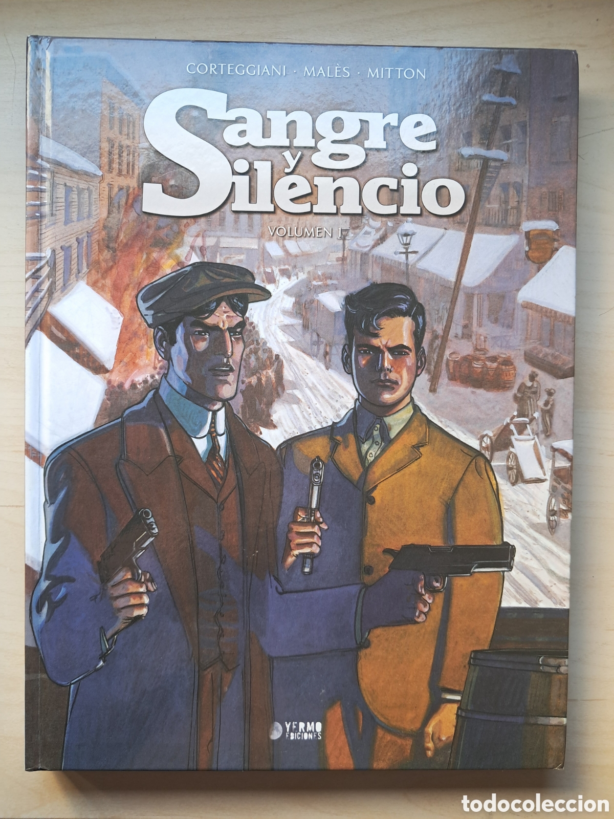 C&oacute;mics: Sangre y silencio, de Corteggiani, Males y Mitton