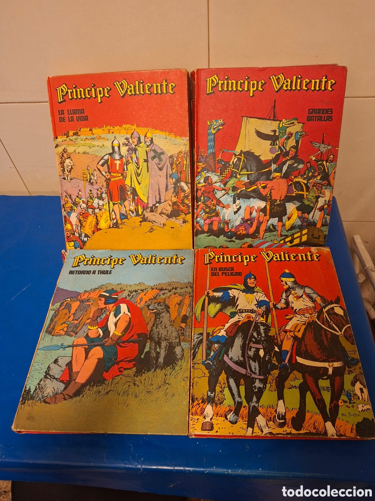 C&oacute;mics: Lote 4 tomos pr&iacute;ncipe valiente