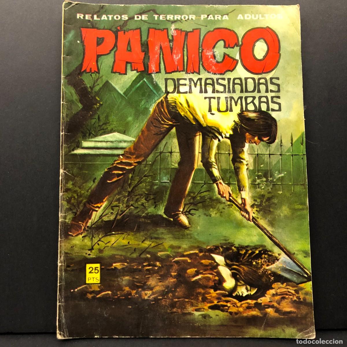 C&oacute;mics: PANICO - RELATOS DE TERROR PARA ADULTOS - DEMASIADAS TUMBAS - VILMAR / 771