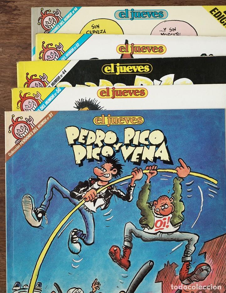 C&oacute;mics: Lote 5 Pedro Pico Pico Vena Azagra Pendones Humor El Jueves punk skin 80s