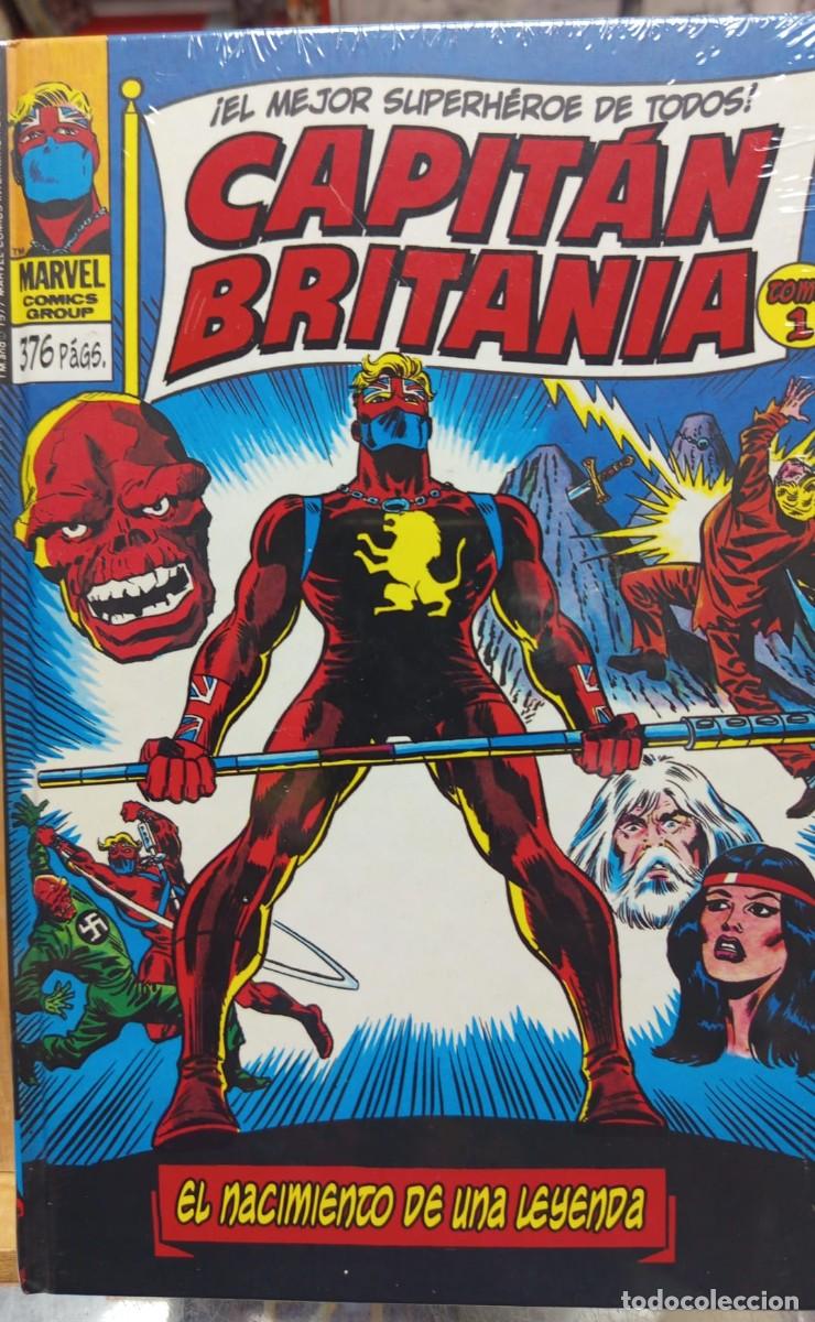 C&oacute;mics: CAPITAN BRITANIA. EL NACIMIENTO DE UNA LEYENDA PANINI
