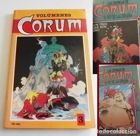 C&oacute;mics: LAS CR&Oacute;NICAS DE CORUM EL REY DE LAS ESPADAS 9 10 11 12 - TEBEOS S.A. 4 N&Uacute;MEROS C&Oacute;MIC C&Oacute;MICS A&Ntilde;OS 80