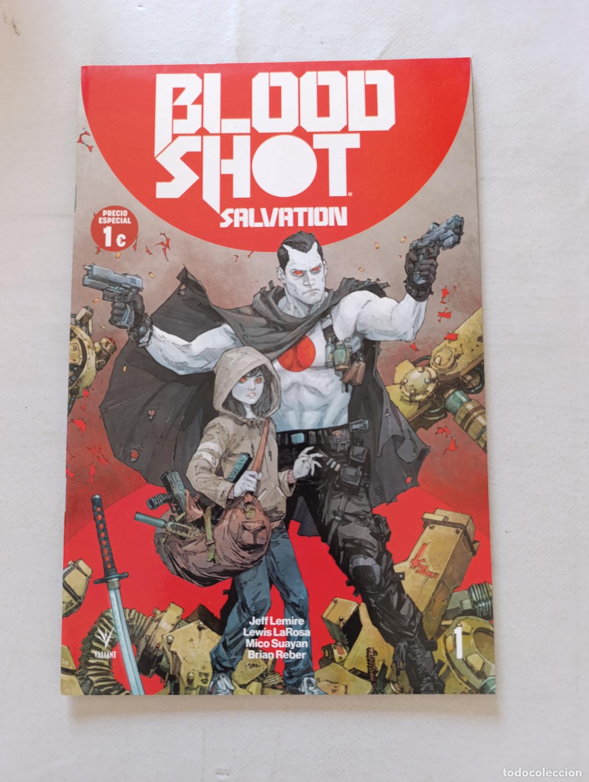 C&oacute;mics: BLOOD SHOT SALVATION N&ordm; 1 - VALIANT - MEDUSA COMICS - NUEVO (BS)