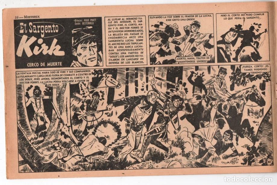 C&oacute;mics: 1954 MISTERIX # 299 &acute;&acute;SARGENTO KIRK, CERCO DE MUERTE &acute;&acute;- BULL ROCKETT - JIM TORO - 28 P