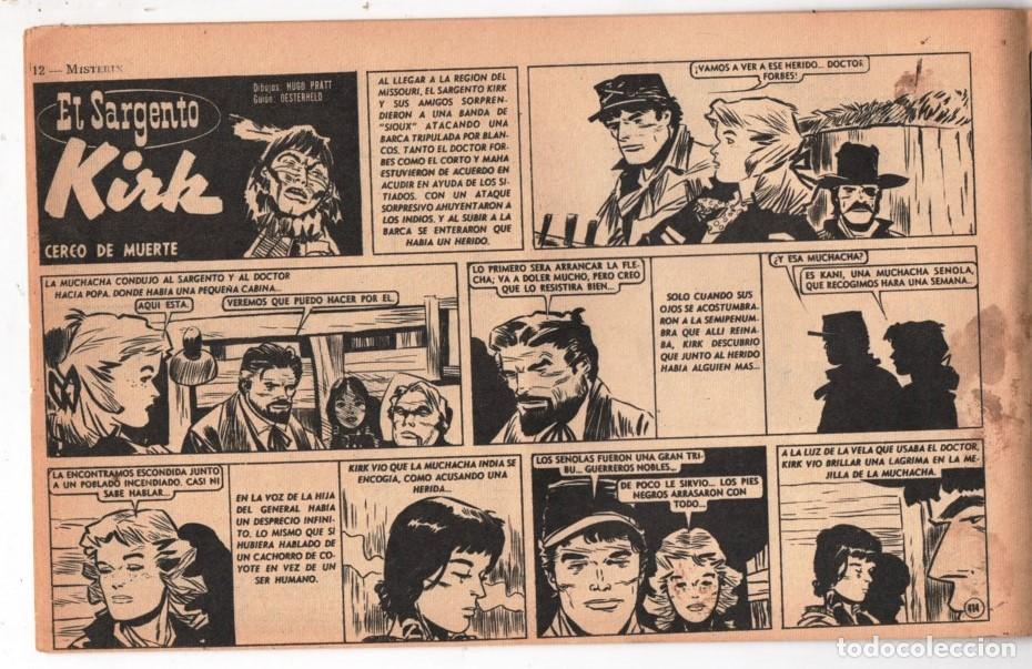 C&oacute;mics: 1954 MISTERIX # 301 &acute;&acute;SARGENTO KIRK, CERCO DE MUERTE &acute;&acute;- BULL ROCKETT - JIM TORO - 28 P