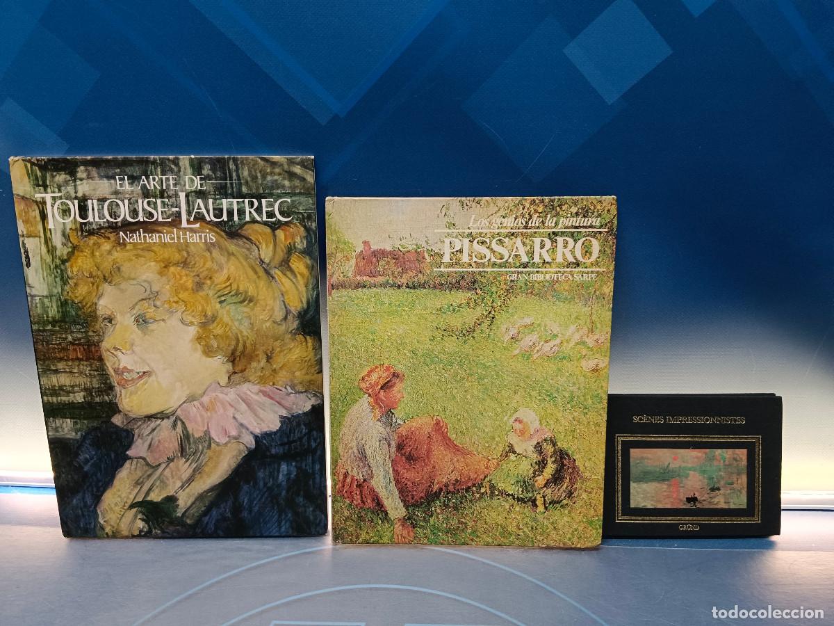 C&oacute;mics: 3 libros, arte impresionista, diferentes editoriales