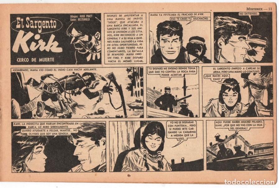 C&oacute;mics: 1954 MISTERIX # 303 &acute;&acute;SARGENTO KIRK, CERCO DE MUERTE &acute;&acute;- BULL ROCKETT - JIM TORO - 28 P