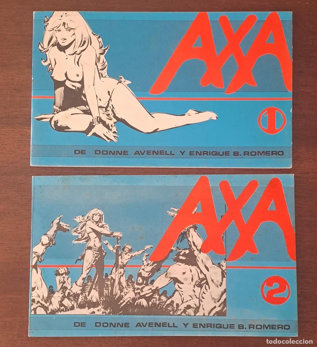 C&oacute;mics: Axa #1 y 2 Enrique Badia Romero