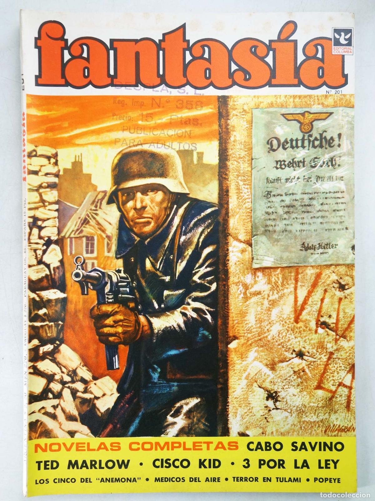 C&oacute;mics: FANTAS&Iacute;A 201 (Vvaa) Columba, Circa 1975