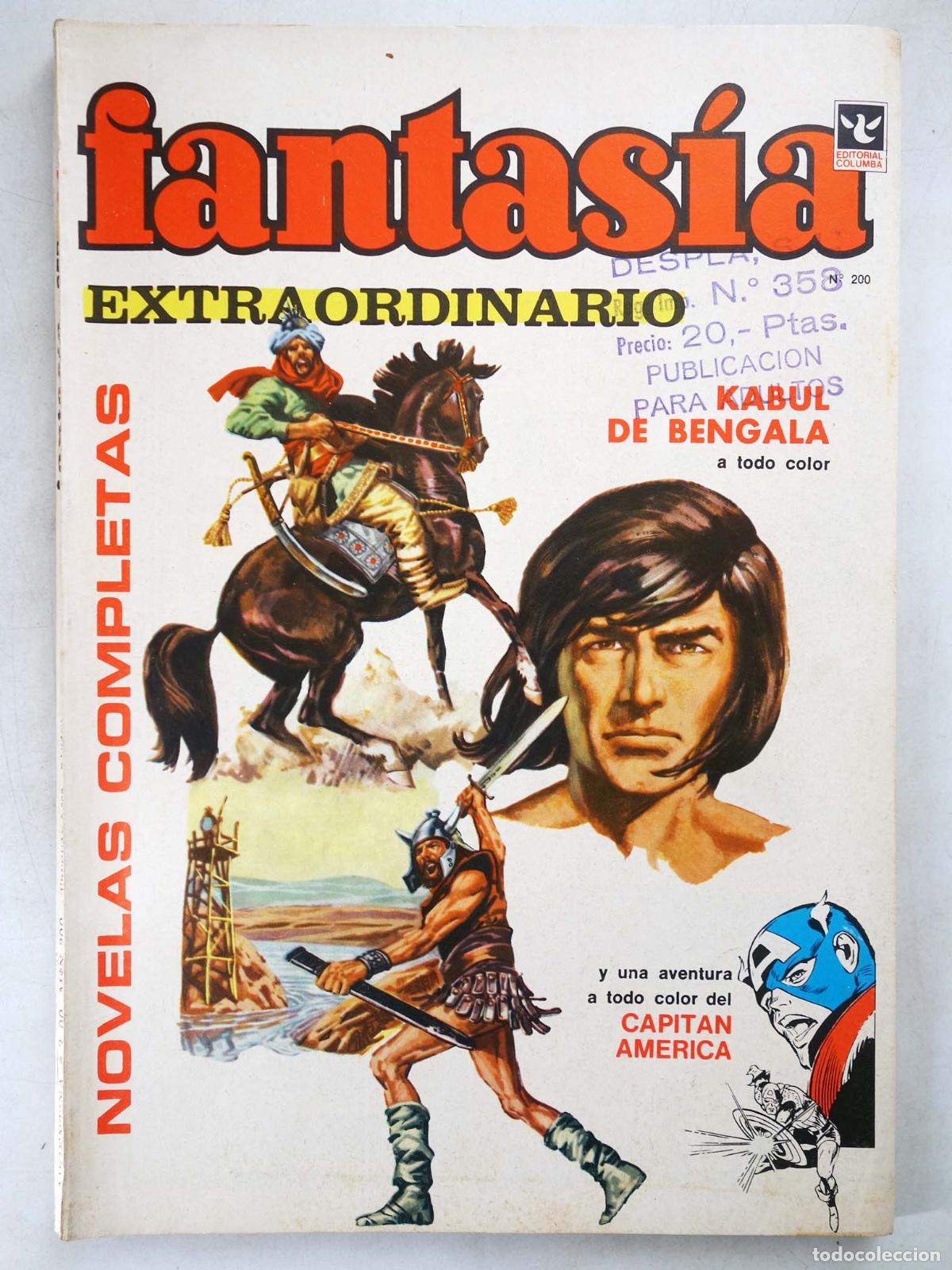 C&oacute;mics: FANTAS&Iacute;A 200 (Vvaa) Columba, Circa 1975