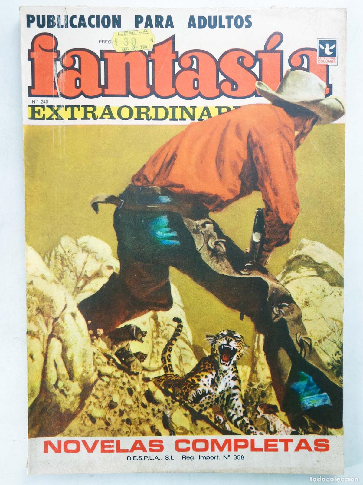 C&oacute;mics: FANTAS&Iacute;A 240 (Vvaa) Columba, Circa 1975