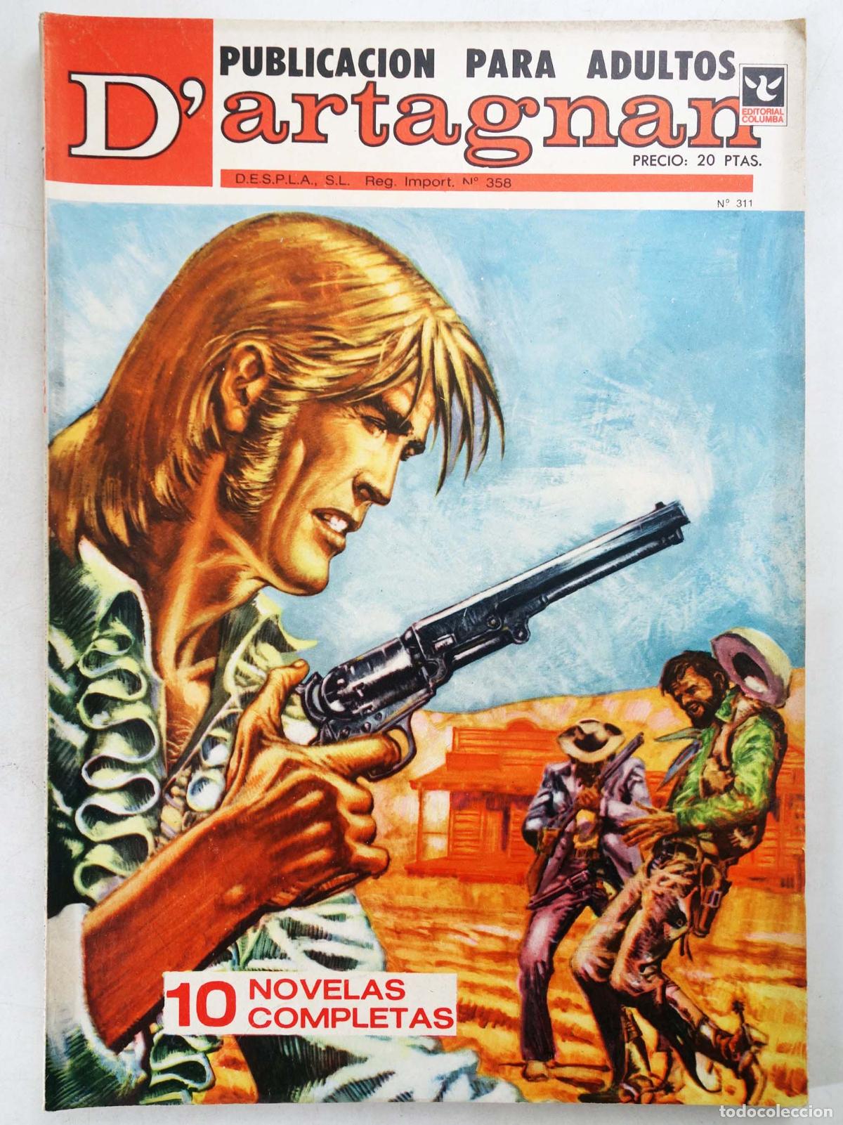 C&oacute;mics: D ARTAGNAN 311 (Vvaa) Columba, 1983