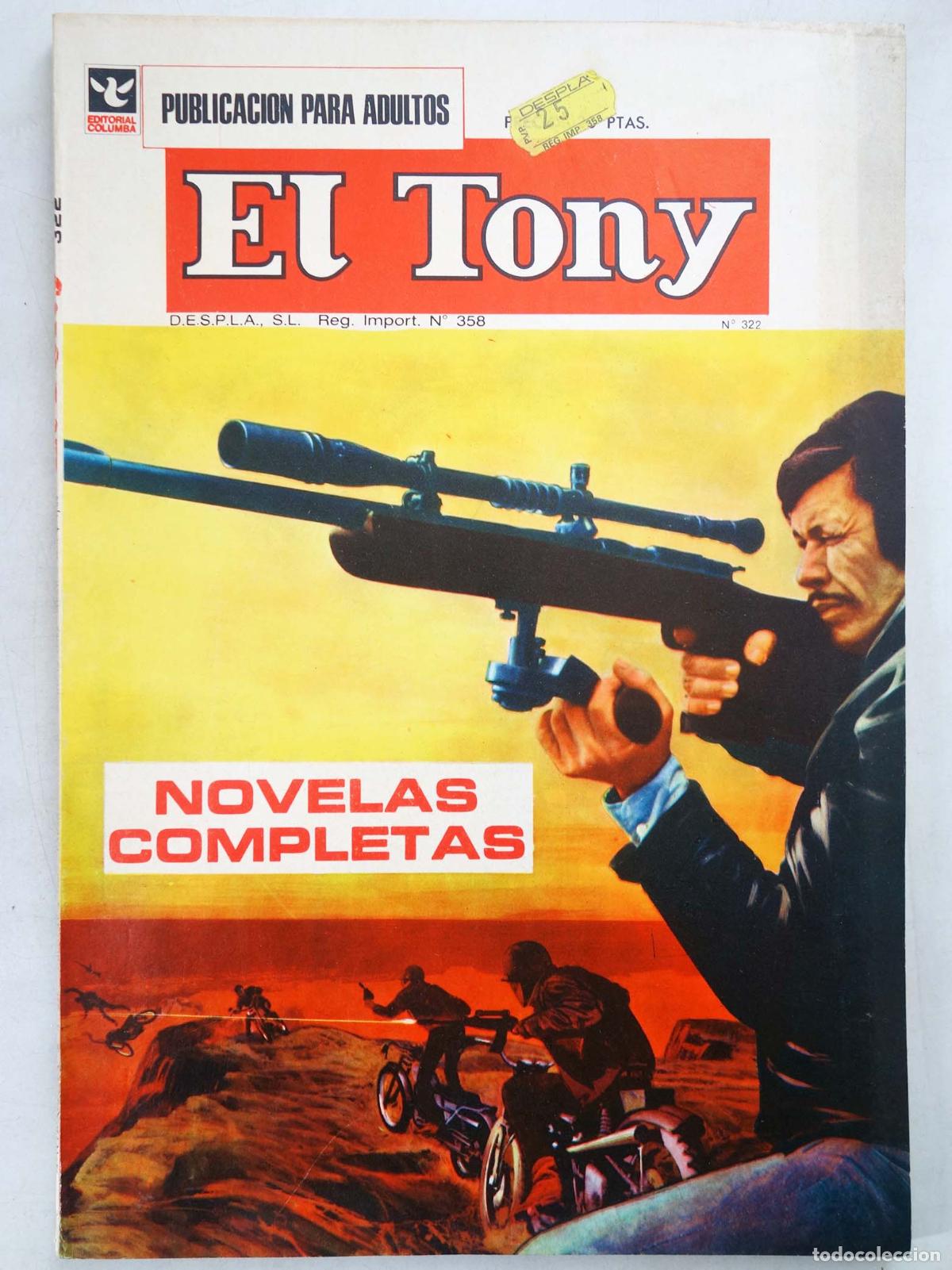 C&oacute;mics: EL TONY 322 (Vvaa) Columba, 1973