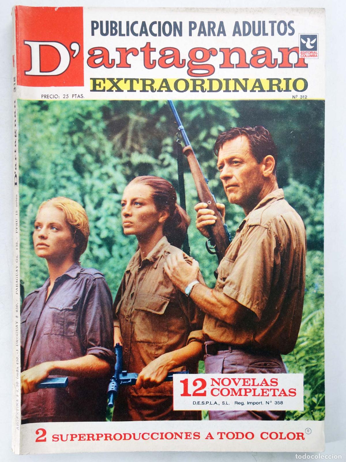 C&oacute;mics: D ARTAGNAN 312 (Vvaa) Columba, 1983